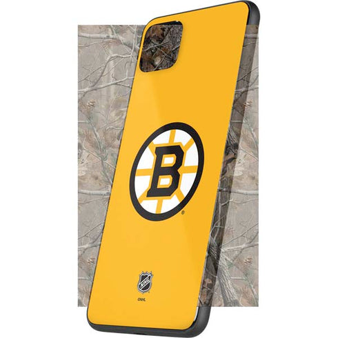 NHL Boston Bruins Solid Background Google Pixel 4 XL Skin